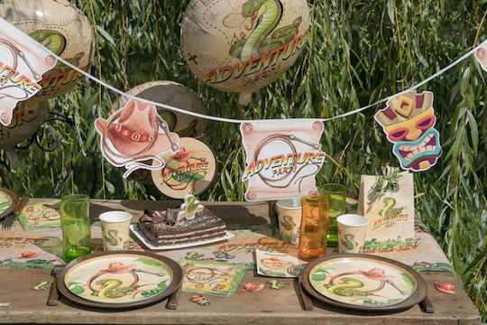 xfood Adventure Party Flaggen 3m