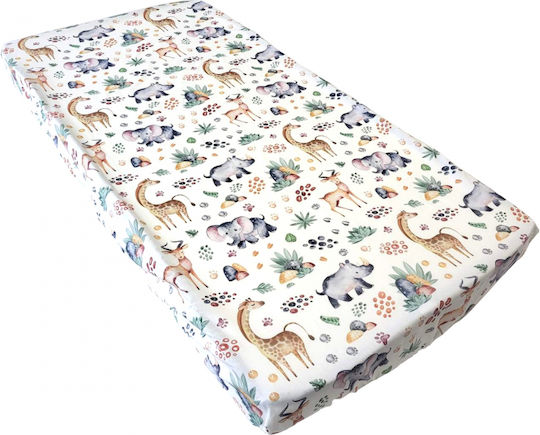 Cearșaf pentru bebeluși Pentru Patut Bumbac 120x60buc