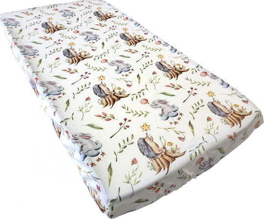 Cearșaf pentru bebeluși Pentru Patut Bumbac 120x60buc