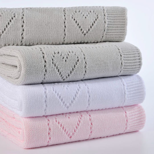 Down Town Home Blanket Nursery Swaddling Blankets 450 Knitted Gray 75x105cm