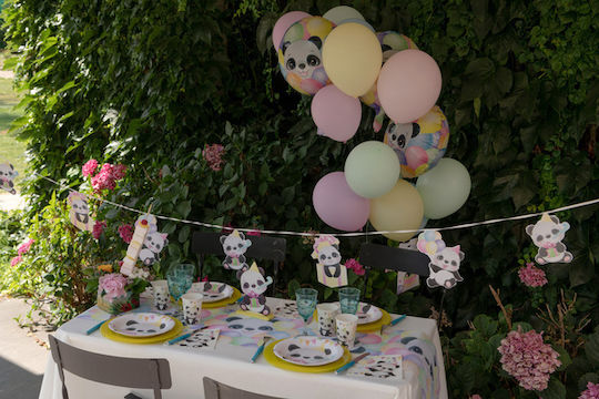 Ghirlandă Decorativă Ursuleț Panda 500cm
