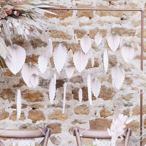Hanging Decorations Pink Flamingo 25 Pcs