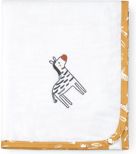 Baby Star Flanell-Wickeltuch 85x85cm.