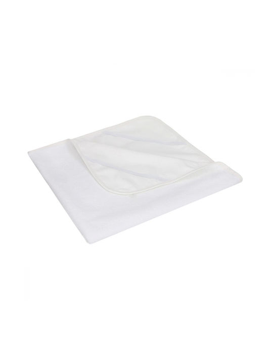 Bocioland Baby Burp Cloth White 60x120cm.