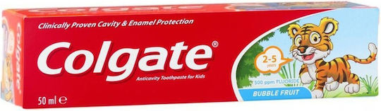 Colgate Baby Toothpaste for 2+ Years with Bubblegum Flavor 50ml