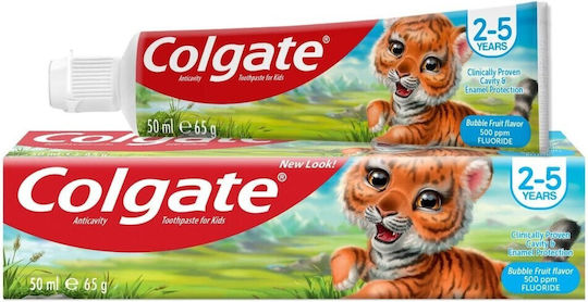 Colgate Baby Toothpaste for 2+ Years with Bubblegum Flavor 50ml