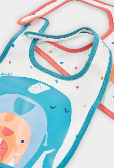 Boboli Lätzchen Stoff Off White 2Stück
