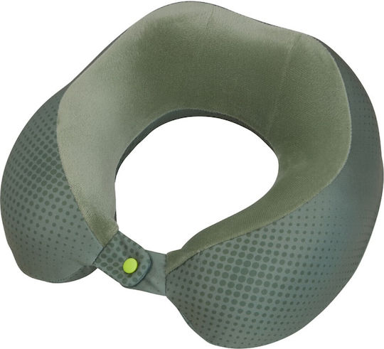 American Tourister Travel Pillow Memory Foam Green
