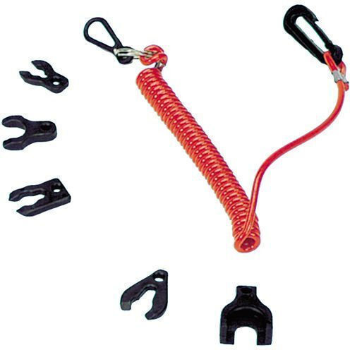 Eval Quick Stop Boat Switch On-Off Διακόπτης Ασφαλείας με Σπιράλ Γρήγορου Σβησίματος για Mariner-Mercury Κινητήρα
