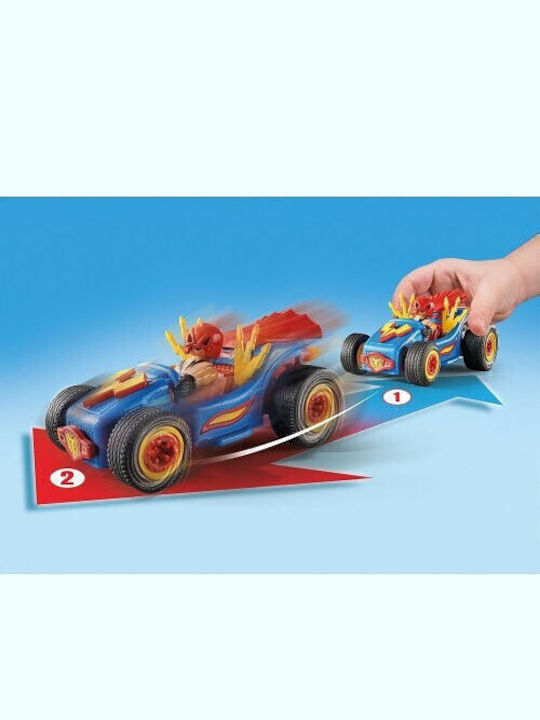 Easter Candle with Toy Funstars Racing Wrestler For Ages 4-10 Playmobil
