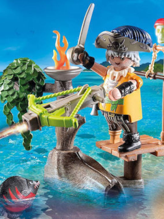 Παιχνιδολαμπάδα Pirates Πειρατής Με Βαλλίστρα Για 4-10 Ετών Playmobil