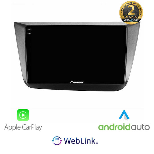 Pioneer Sistem Audio Auto Pentru Seat Altea 2004 2015 Bluetooth USB Wi-Fi GPS Apple CarPlay Android Auto