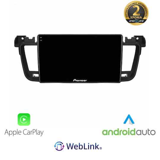 Pioneer Car Audio System for Peugeot 508 2010 2018 Bluetooth USB WiFi GPS Apple CarPlay Android Auto