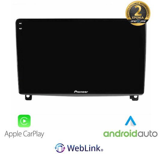 Pioneer Ηχοσύστημα Αυτοκινήτου για Peugeot 407 2004 2011 (Bluetooth/USB/WiFi/GPS/Apple-Carplay/Android-Auto)