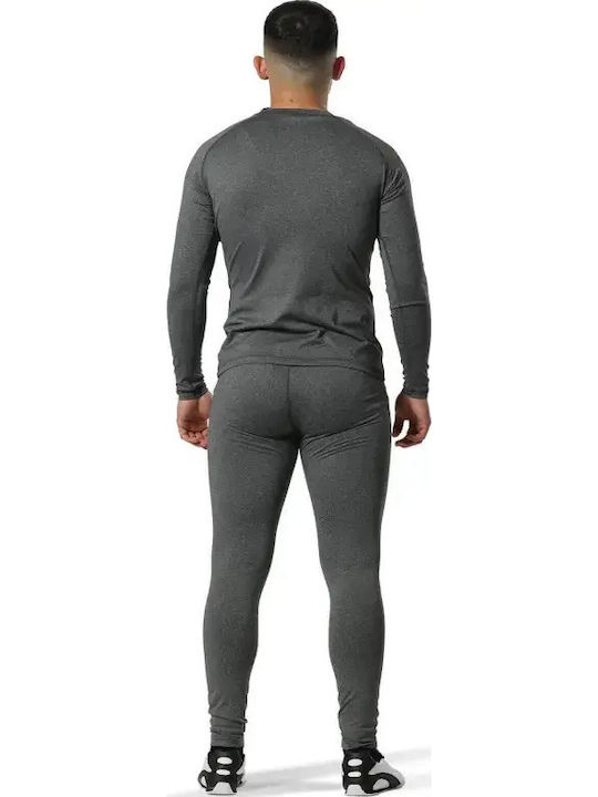 adidas Activeflex Ανδρική Μακρυμάνικη Μπλούζα 100120 για Jiu-Jitsu Πράσινη
