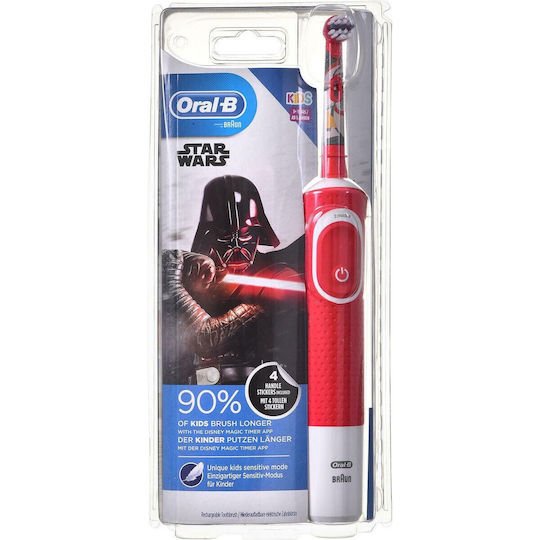 Oral-B Stages Power Children's Electric Toothbrush with Timer for 3+ Years Star Wars Darth Vader