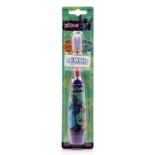 Mr. White Periuță Electrică De Dinți Pentru Copii Pentru 4+ Ani Stitch