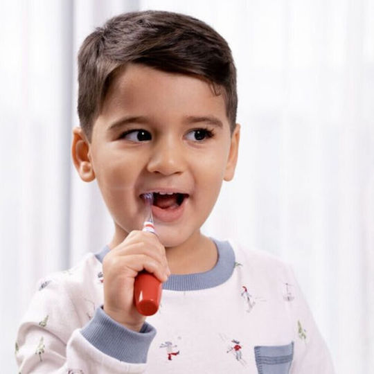 Brush Baby Kidz Sonic Children's Electric Toothbrush for 3+ Years Rocket with Replacement Heads