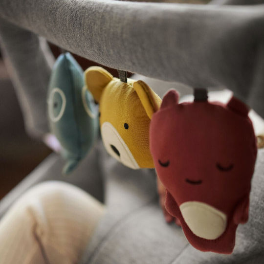 BabyBjorn Cot Bar Soft Friends for Newborns