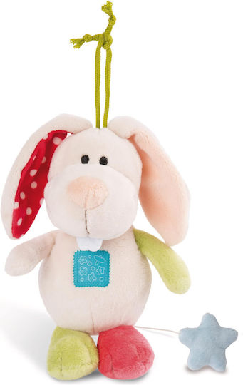 Nici Suspendata Jucărie pentru Leagăn și Cărucior cu muzică Music Box Rabbit pentru 36++ Luni