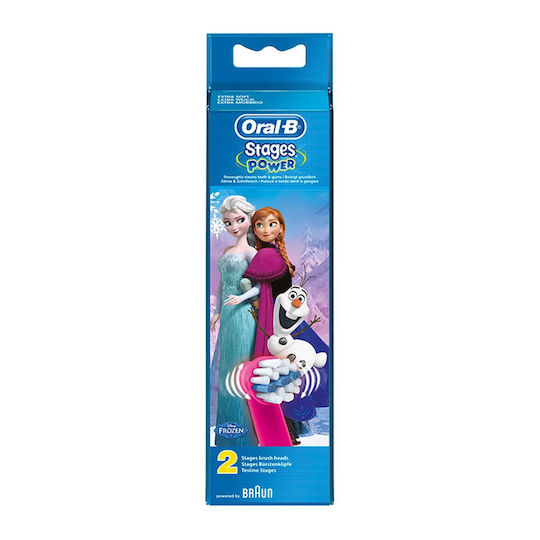 Oral-B Electric Toothbrush Replacement Heads Stages Power 2 Pieces for 3+ Years
