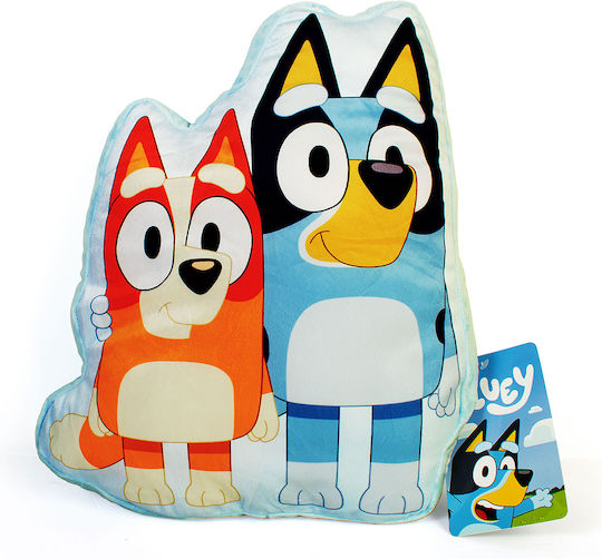 Dimcol Kinder Wurfkissen Hellblau 33x40cm