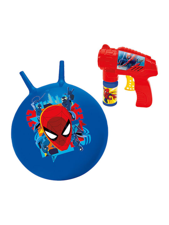 Easter Candle with Toy Boing & Bubble Gun Spider-Man for Age 3+ AS