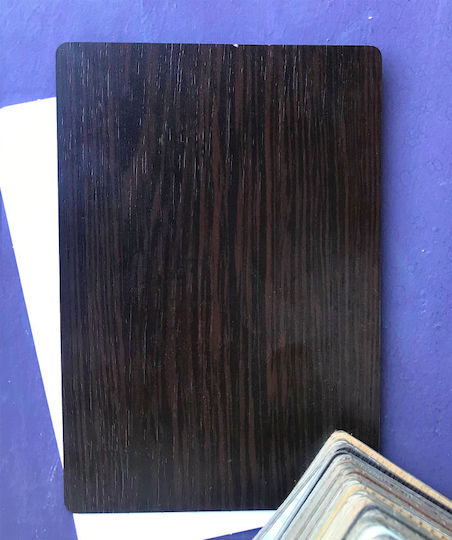 Kinderschreibtisch aus Melamin Wenge-Oak 100x55x80cm
