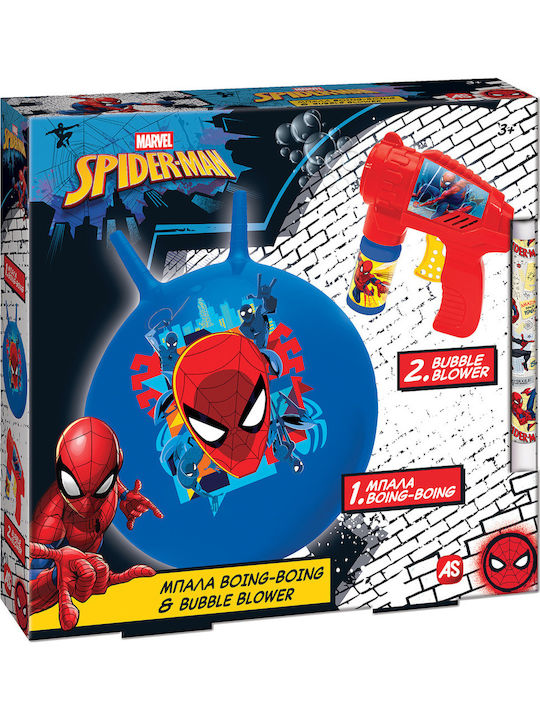 Easter Candle with Toy Boing & Bubble Gun Spider-Man for Age 3+ AS