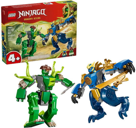 LEGO Ninjago Jays Drachen Mech Kampf Für 4+ Jahre 107 Stück