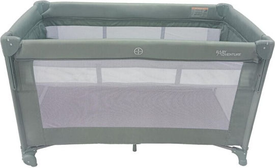 Baby Adventure Playpen 2 Levels with Mattress Khaki