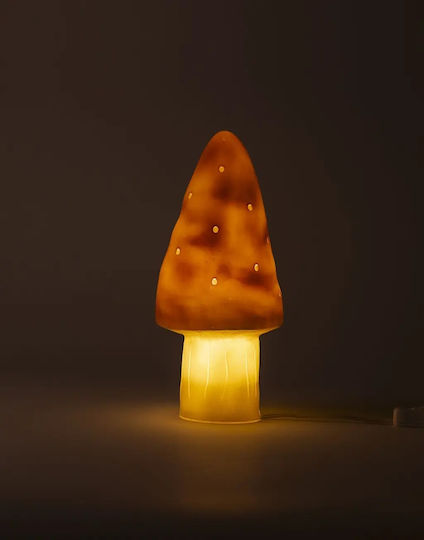 Egmont Lumini LED Lampă decorativă pentru copii Ciupercă Small Roz 15x15x28εκ.