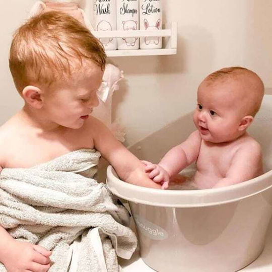 Shnuggle Baby Badewanne Grau