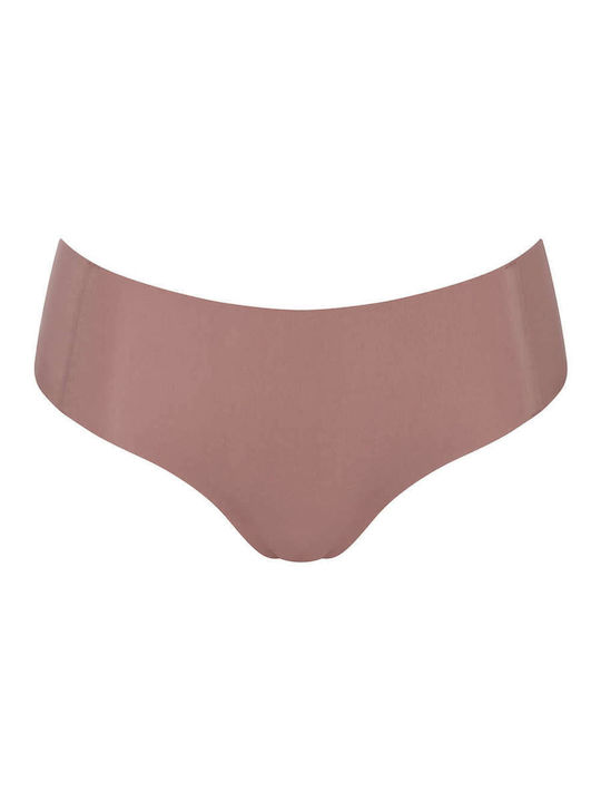 Feel 2.0 Hipster Damen Slip Nahtlos Cacao