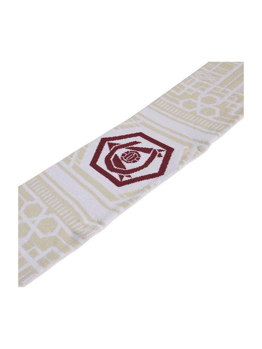 Arsenal London Men's Scarf White