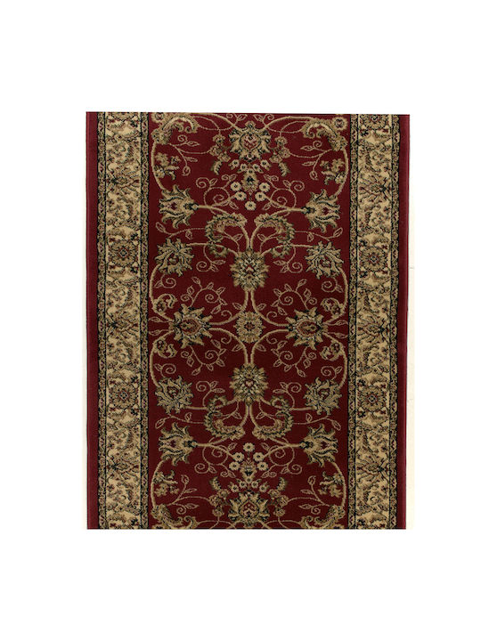 Isexan Milano 8313 Wohnzimmer Teppich Rechteckig Burgundisch 67x67cm