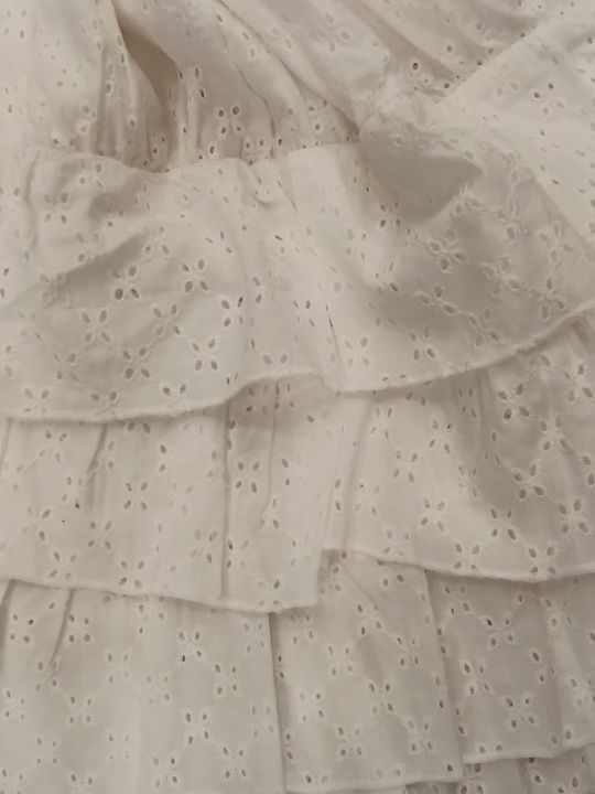 Amelie Χειμερινό Γυναικείο Νυχτικό White