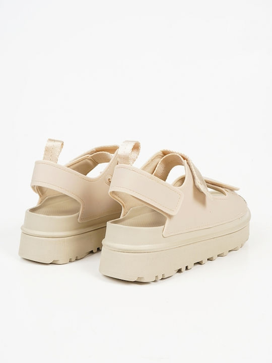 Summer Women's Beige Platforms