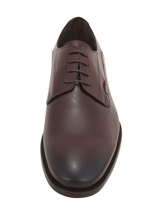 Pantofi Eleganți Bărbătești din Piele Maro
