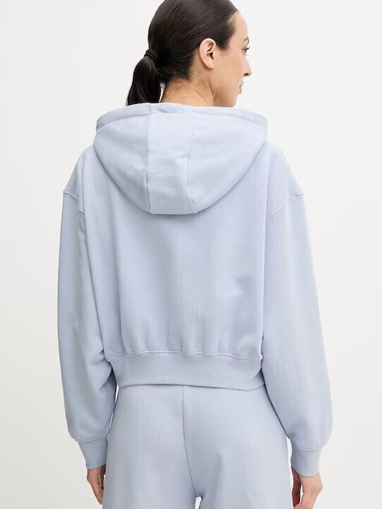 Women's Hooded Sweatshirt Light Blue