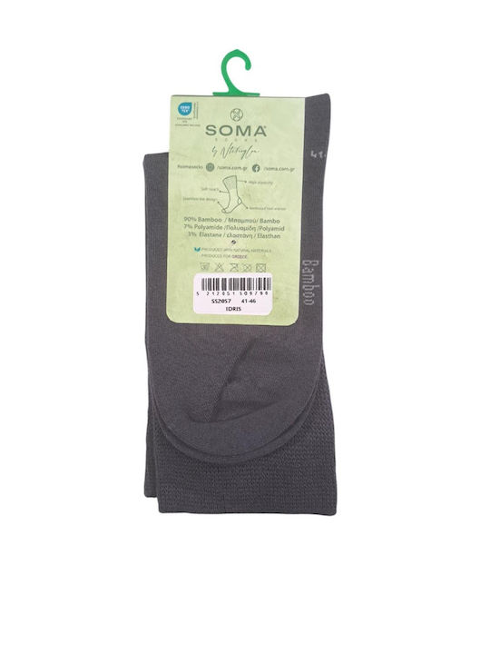 Soma Socks Ανδρικές Κάλτσες Ανθρακί