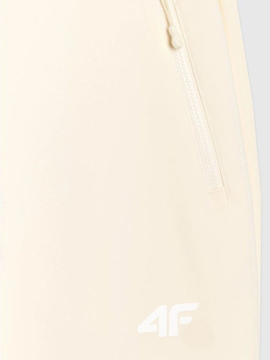 4F 4FWAW25TFTRF0943-12S Women's Ski & Snowboard Soft Shell Pants White