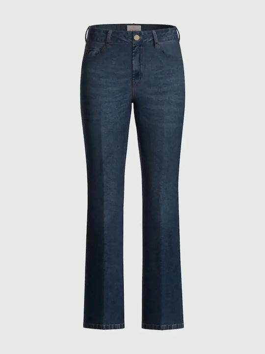 Hochgebirge Damen Jeans Hosen Bootcut in Slim Passform