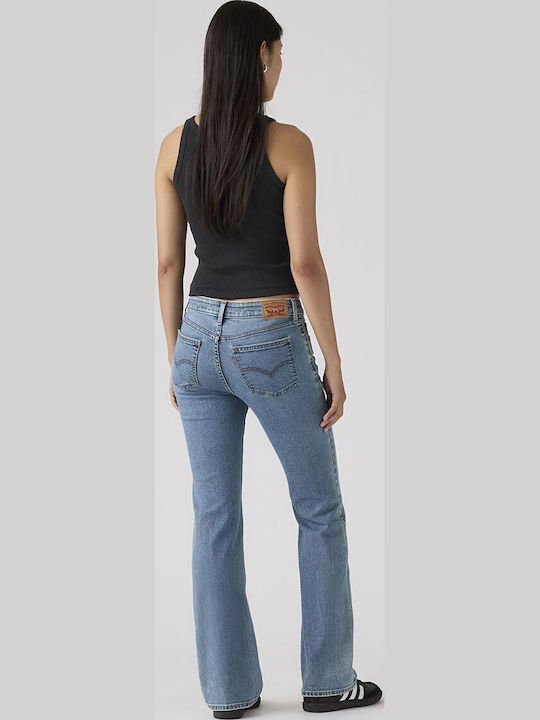 Niedriger Anstieg Damen Jeans Hose in Bootcut Passform