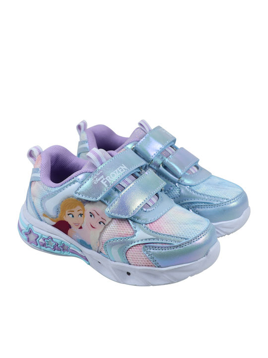 Disney Frozen Kids Sneakers with Lights Light Blue