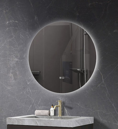 Oglindă De Baie Led Atingere Mirrorlux Iris S-4528 Rotund Φ-600mm