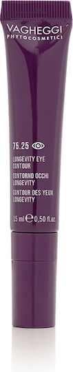 Vagheggi 75.25 Longevity Augenbefeuchter für Schwarze Kreise & Festigung 15ml