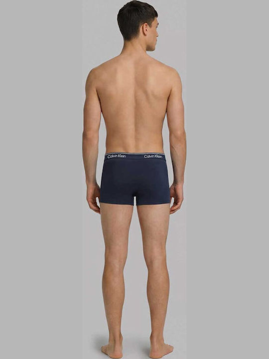 Calvin Klein Low Rise Мъжки Боксерки Shoreline/cut Circles с Щампи 3Pack