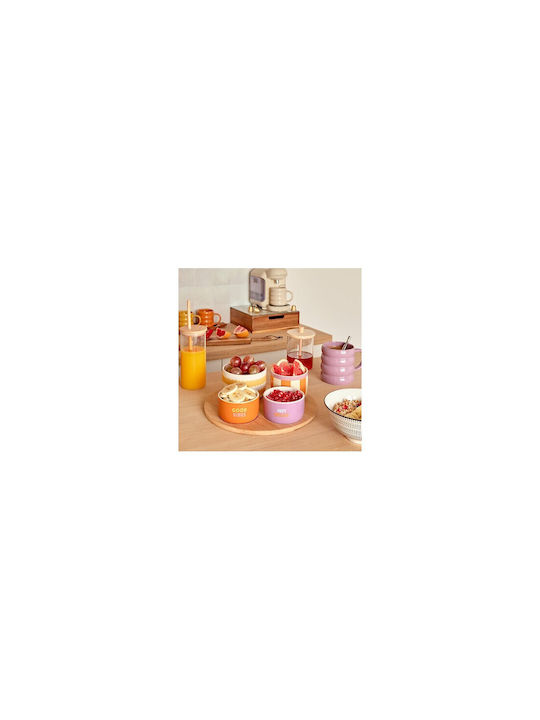 Atmosphera Round Serving Bowl with Diameter 25.5cm 4 Pieces