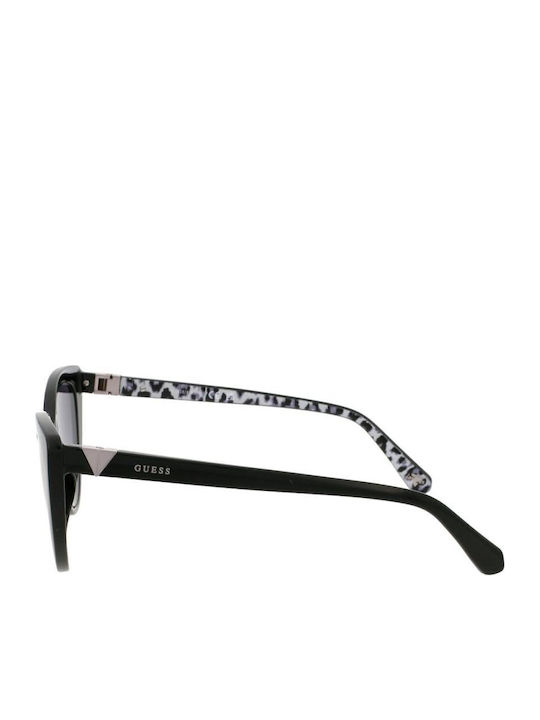 Guess Guess Women's Sunglasses with Black Tartaruga Horn-Rimmed Frame and Grey Gradient Lenses GU5211 01B
